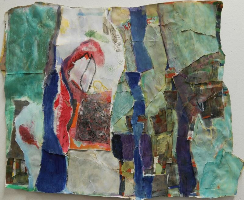 Rigomagus, Remagen 1 - a Paintings by Bettina Bucher-Schmidt